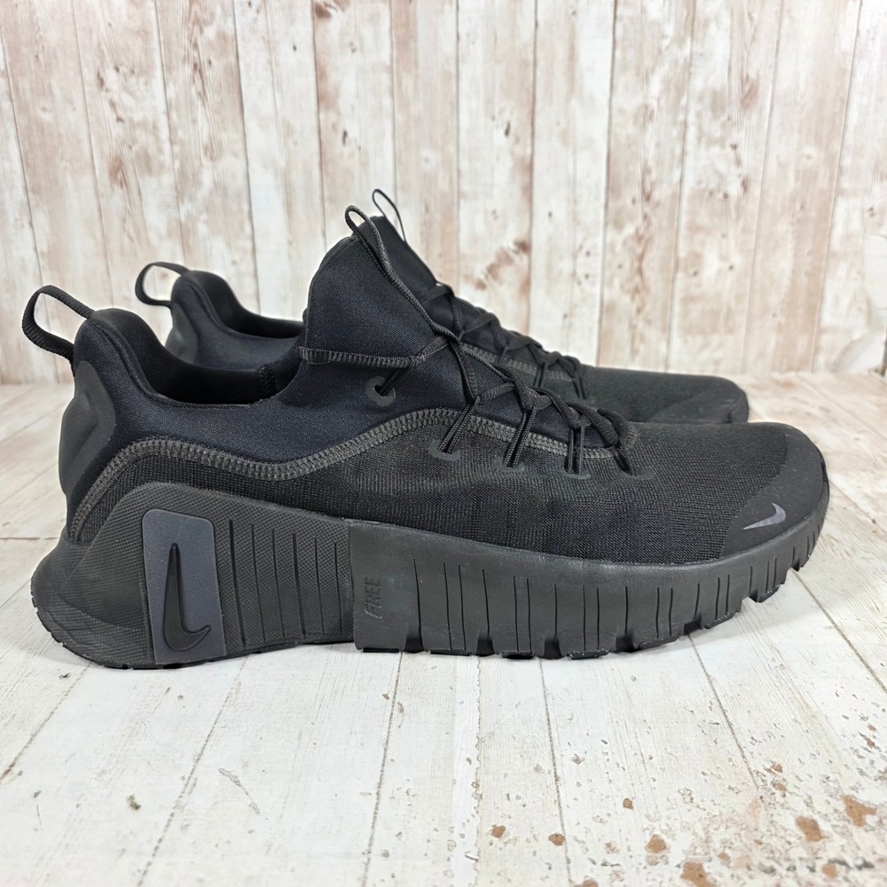 Nike Free Metcon 5 Mens Black Training Shoes FJ7127-003 Size 14